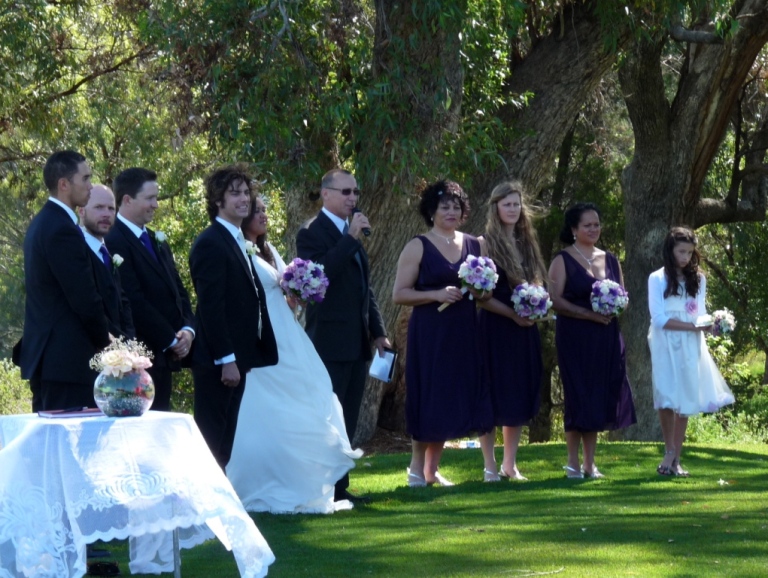 Maori-Hochzeit im Kingspark